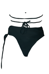 MAUI BIKINI BOTTOM - BLACK