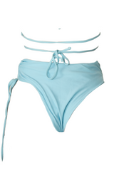 MAUI BIKINI BOTTOM - LIGHT BLUE