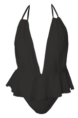 SORRENTO ONE PIECE - BLACK
